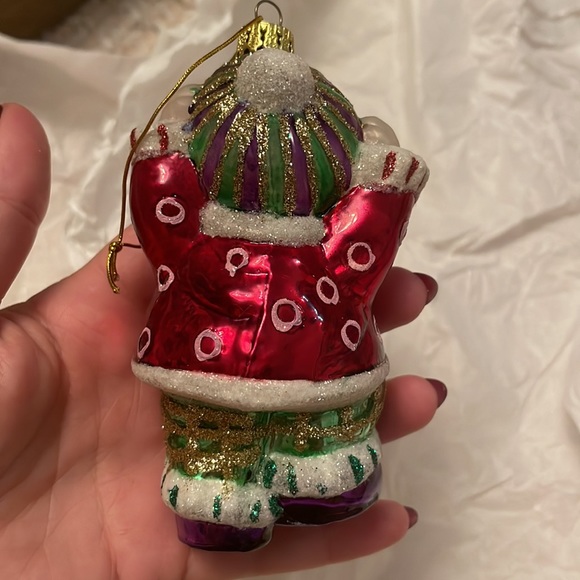 Ameri Christmas Holiday Clown Glass Ornament - Picture 4 of 7